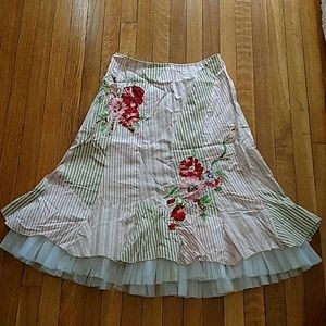 Floral skirt